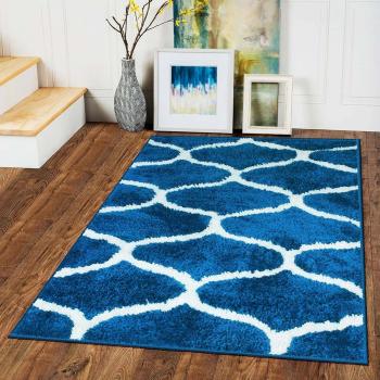 Beatuiful Blue Area Rugs Manufacturers in Paramaribo